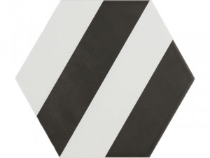 Напольный Meraki Stripe Negro Mate 19.8x22.8