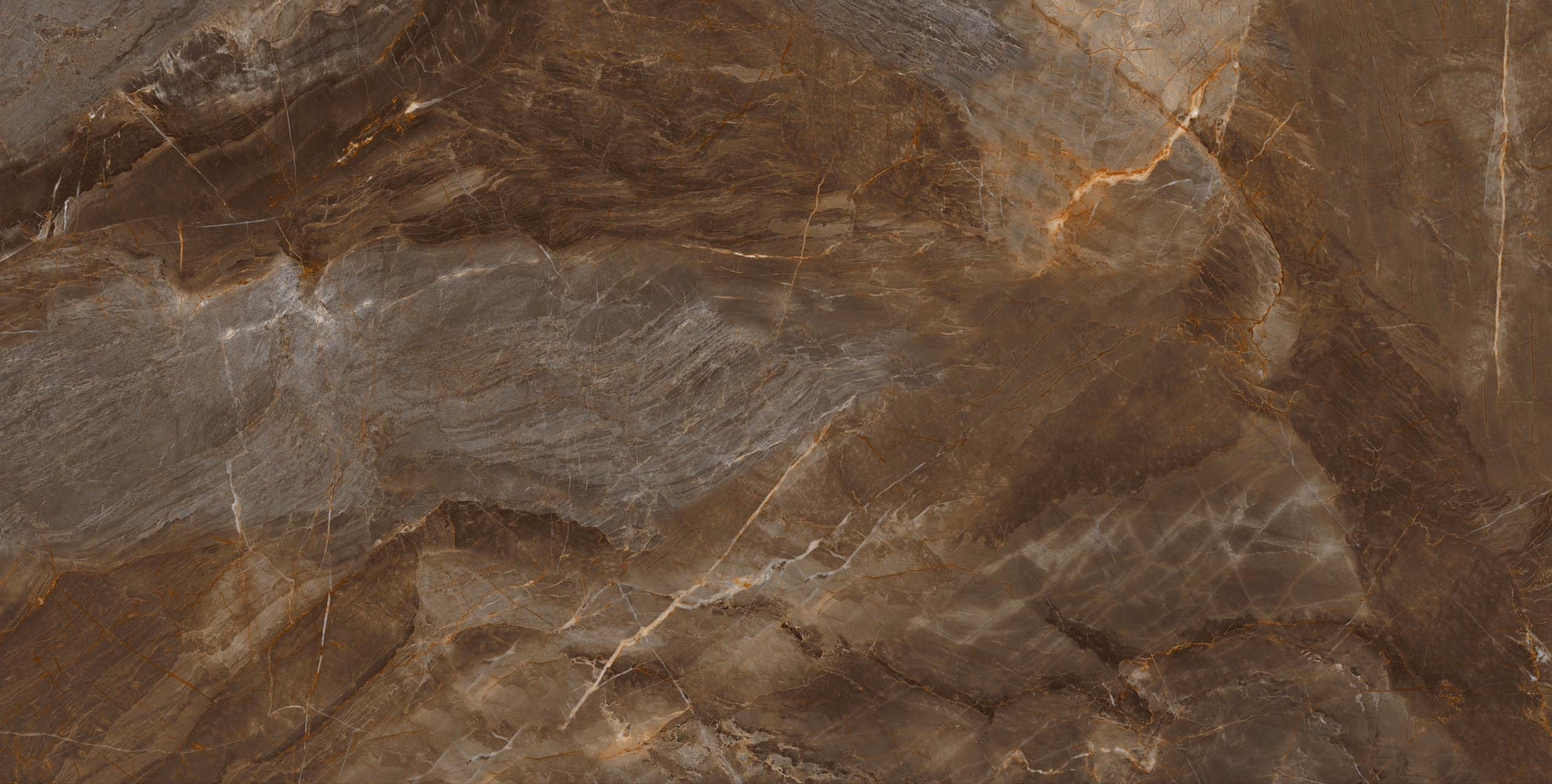 MOGXL4001/PS_NC/80x160x9R/GW На пол Marble XXL MOGXL4001 Brown полированный 80x160x9 - фото 2