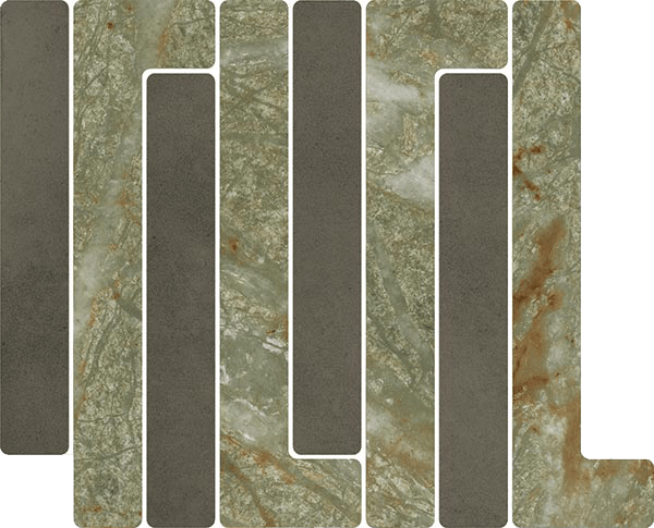 41W0 Декор Tandem Mosaico Trellick Faroe Antracita 30x24.2