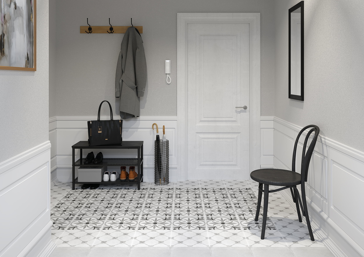 C-MO4A453D Декор Motley Многоцветный цветок - фото 23