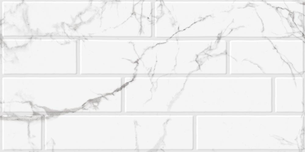 Декор Luzon Белый рельеф 300х600 - фото 2