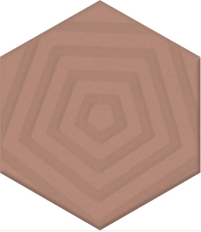 OS/E241/63011 Декор Агуста Розовый Матовый 6x5.2 - фото 6