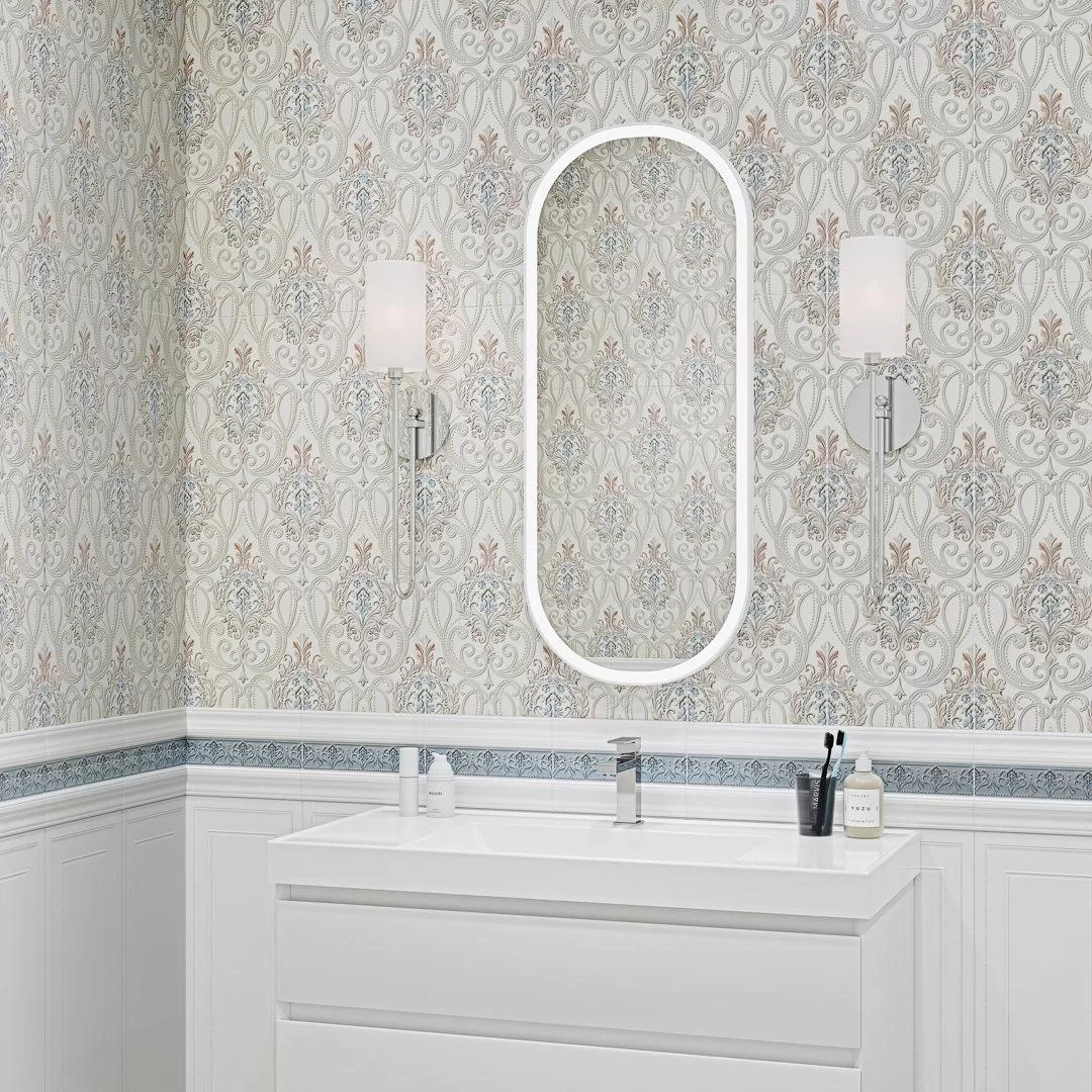 VT/A292/12000R Бордюр Фару Белый Матовый Обрезной - фото 5