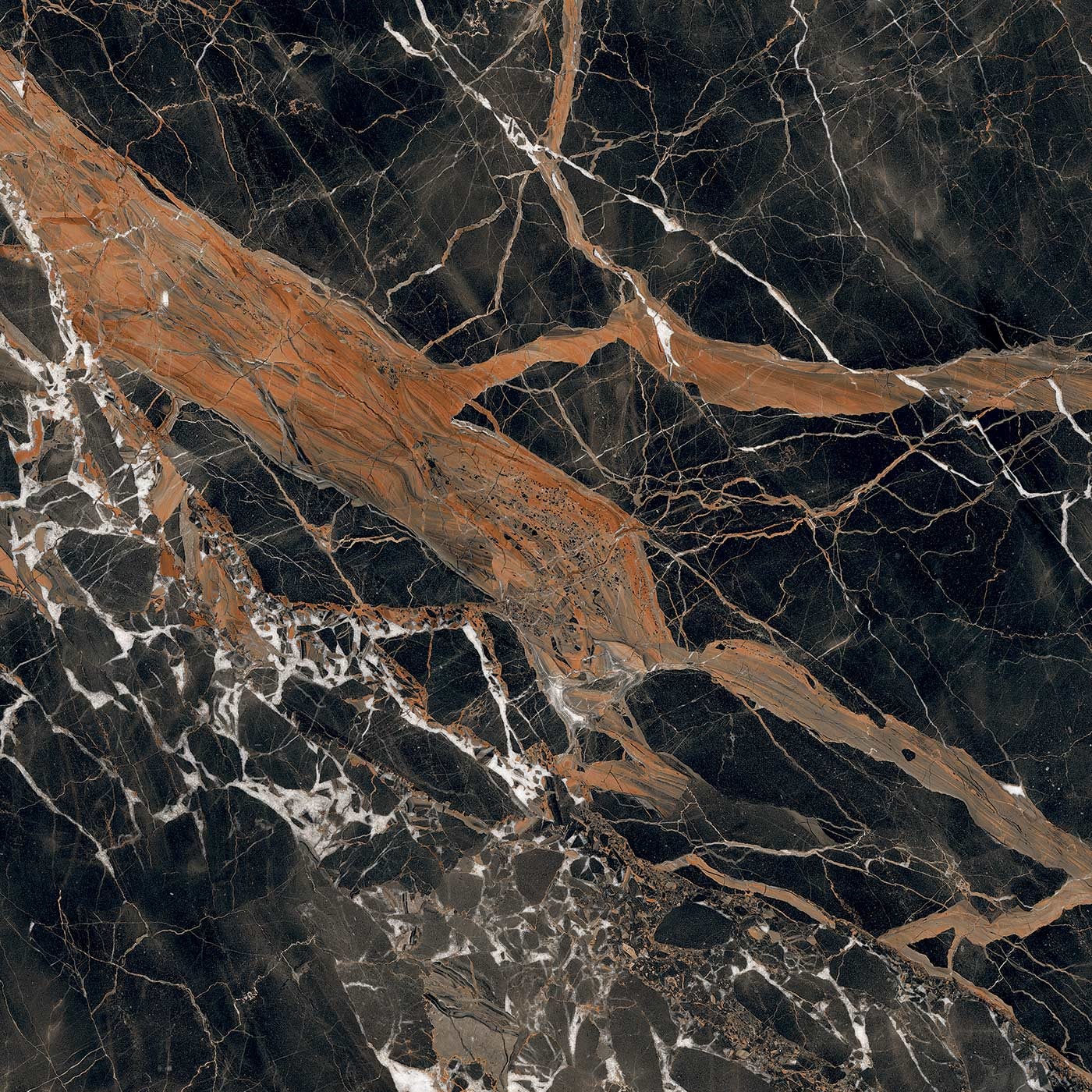 765761 На пол Les Bijoux Ombre caravage glossy 6mm 120x120