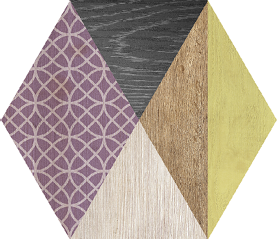 На пол Art Deco Hexa Mix (15 вариаций) - фото 3