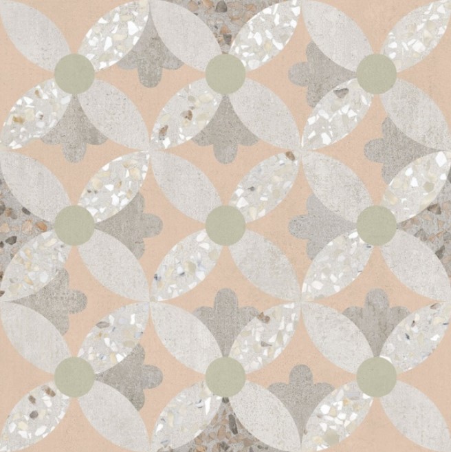 K949796LPR01VTE0 Декор Terrazzo-X Beton-Terrazzo Декор Пэчворк Лаппато R9 Ректификат 60х60 - фото 5