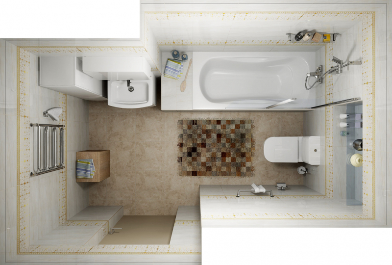 DWA11RMN004  Декор Romano Бежевый 7.5мм - фото 7