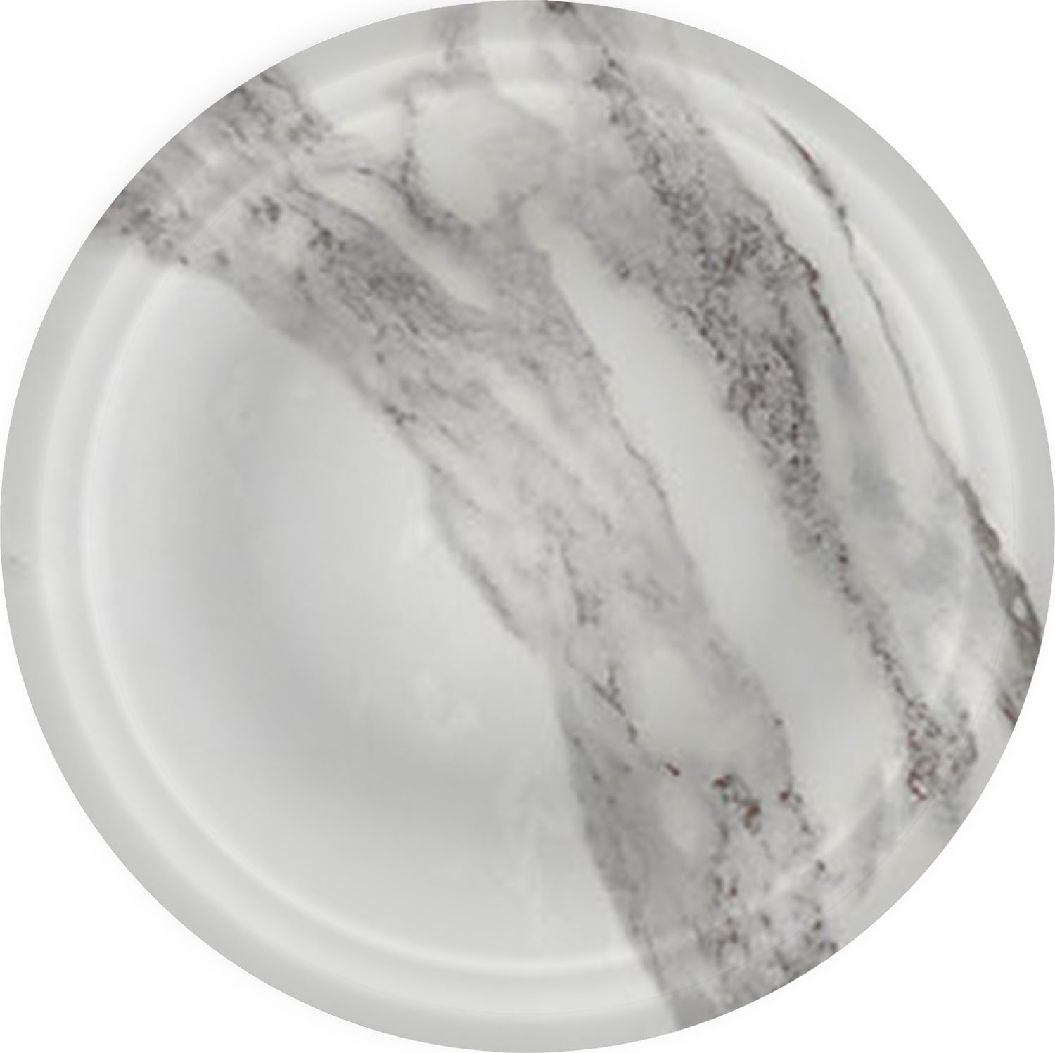 OBD004 Декоративная вставка Коррер Белый глянцевый 16x16x1.2 - фото 4