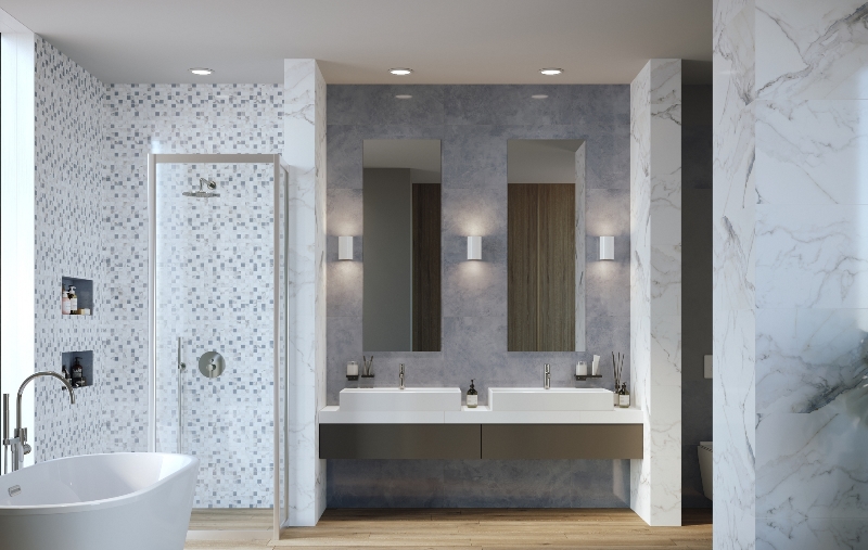 16923 На пол Flow Многоцветный 28.8x28.8 - фото 2