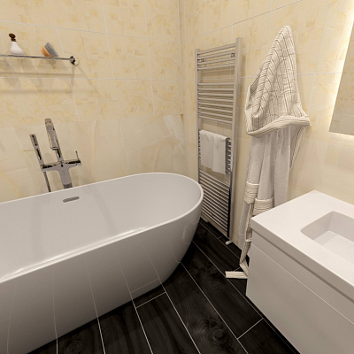 AB 1067W На пол Grapfit Black Wood Black - фото 6