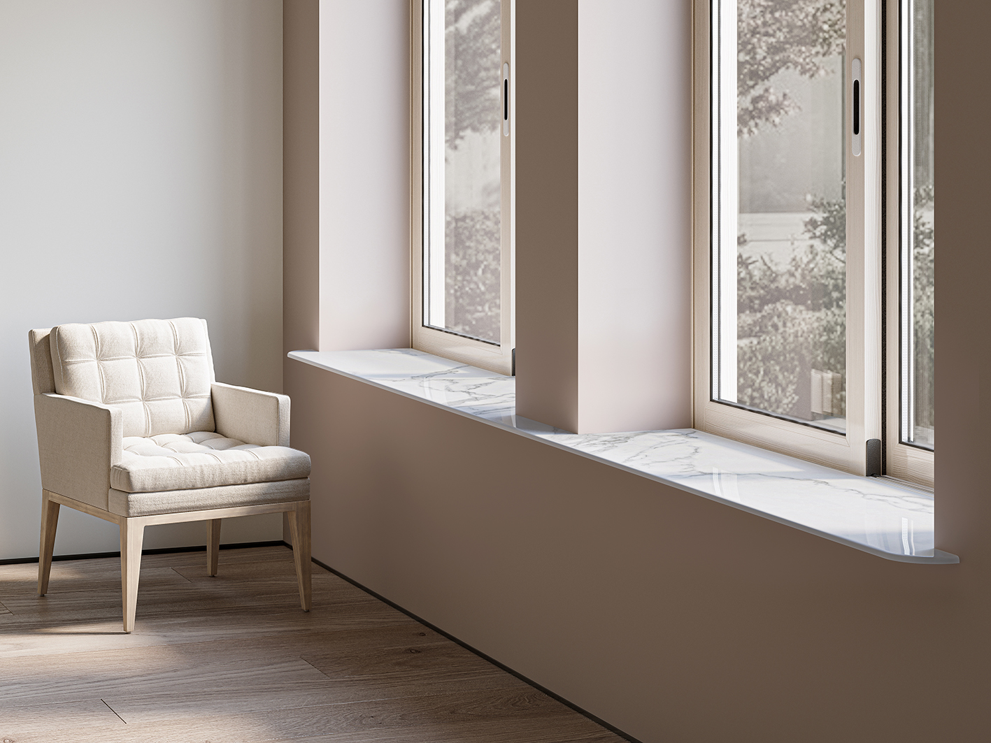 На пол Polished Metalyn Beige Elegance 120х120 - фото 19