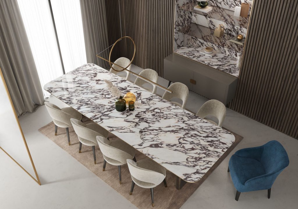 101769 На пол Marble MB22 Calacatta Viola Lev 12mm 162x324 - фото 37