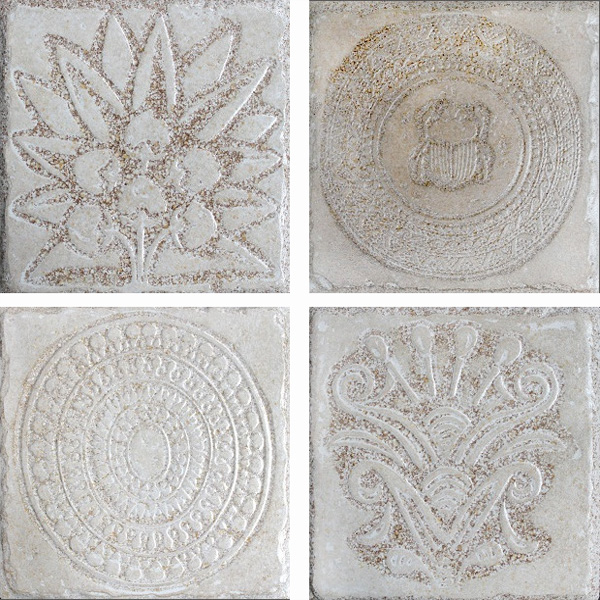 ZHA1 Декор Kyrah BR 1-4 Moon White 20x20