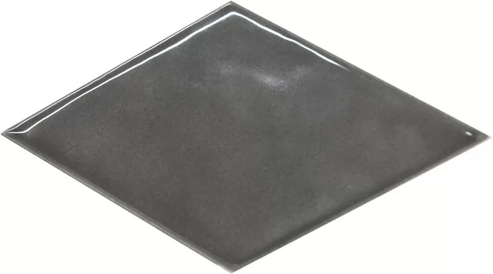 KMD2SRB004BN Декор Риад Серый тёмный глянцевый 13.5x7.8x0.9