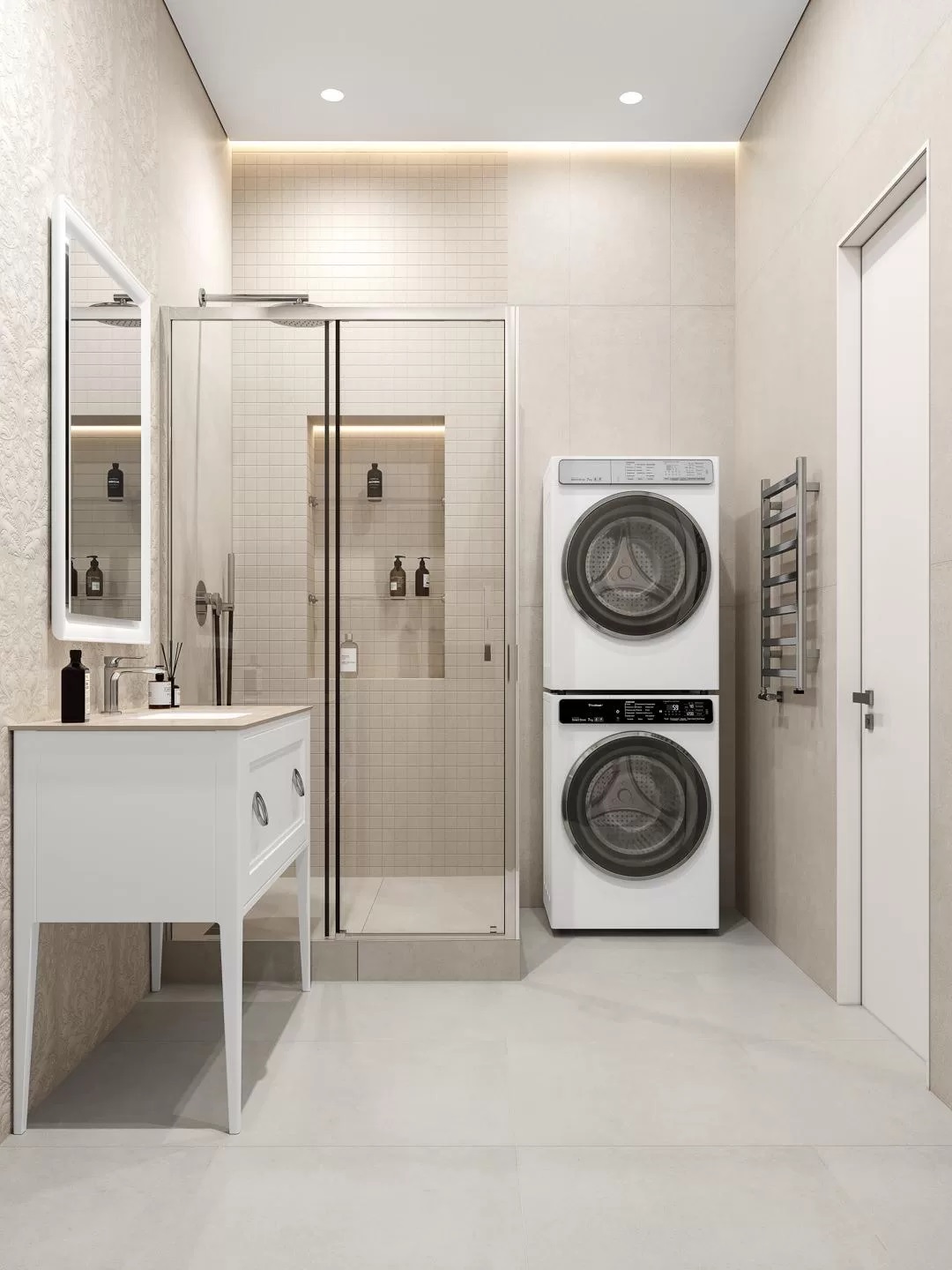 BLF006R Бордюр Монсеррат Багет Бежевый Светлый Матовый Обрезной - фото 9