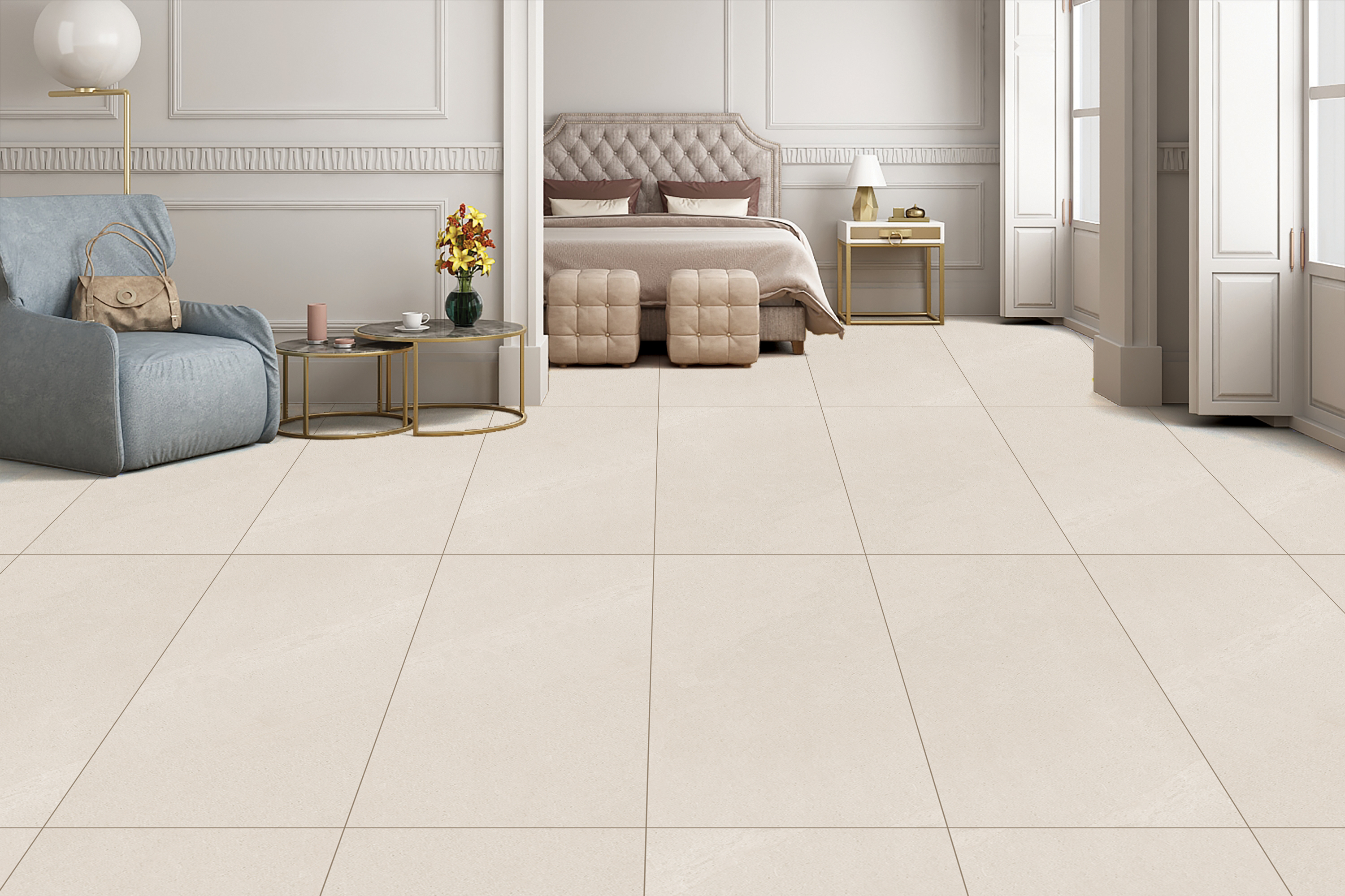 На пол Matt Social Grey 80х80 - фото 17