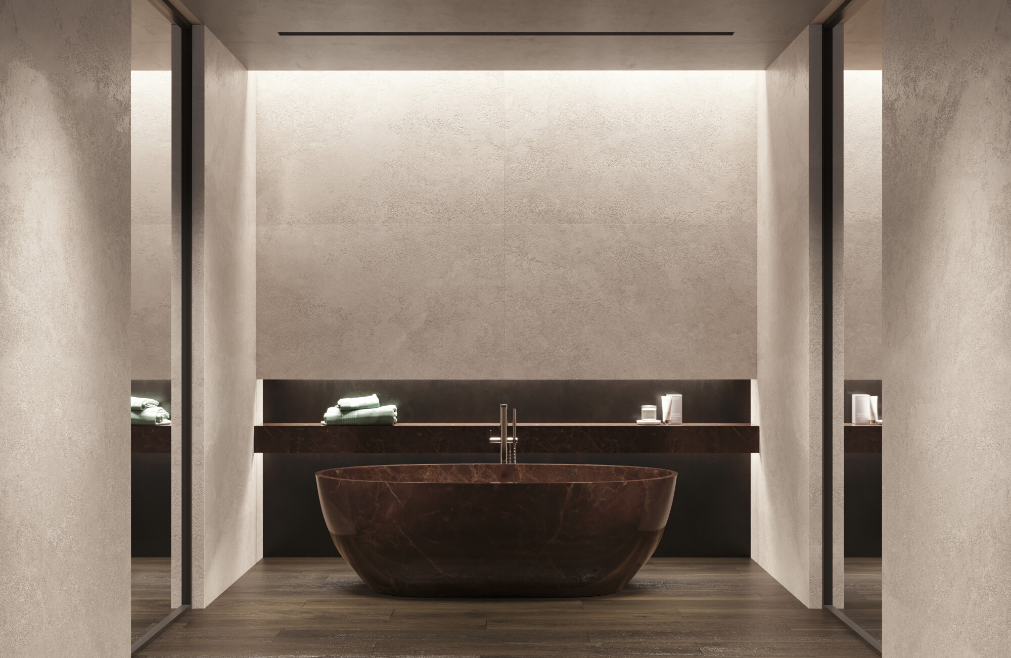 31972 На стену Chicago Mocha SP/R 50х150x0.75 - фото 3