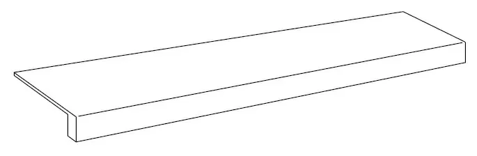 620070002215 Ступень Rinascente Ivory Scalino Front. Фронтальная 160x33