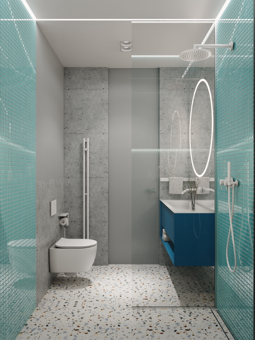 Arktika 4*20*20  327*327 На пол Стеклянная мозаика Arktika  - фото 25