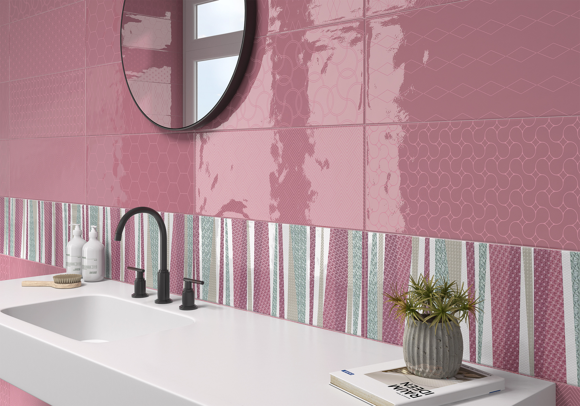 915470 На стену Diverso Rosa Slimrect Pri - фото 2