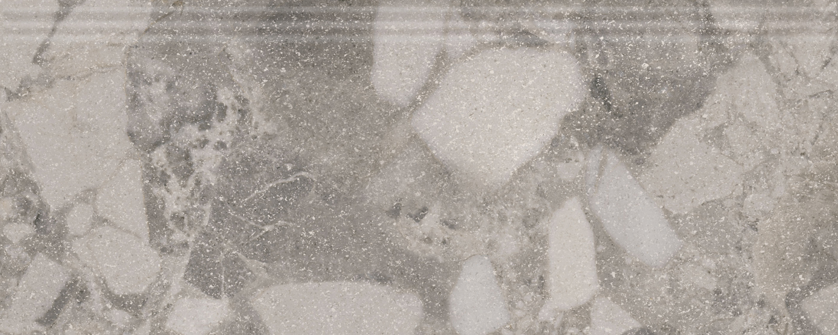 KML2FMF002BR Плинтус Рабат Стоун серый матовый обрезной 30x12x1.3 - фото 6