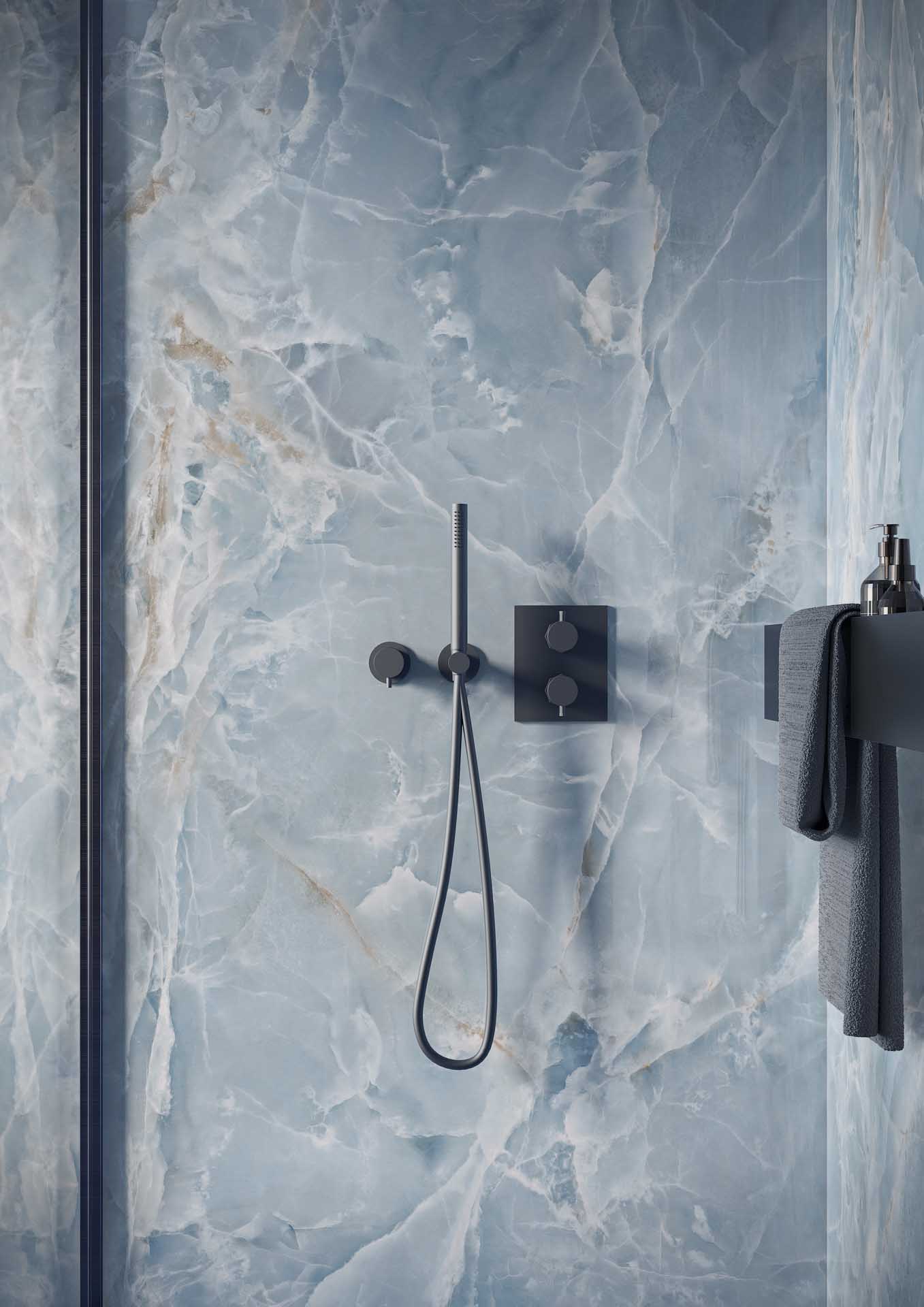 18570293 На пол Alabastri White Lucido 6mm 120x278 - фото 19