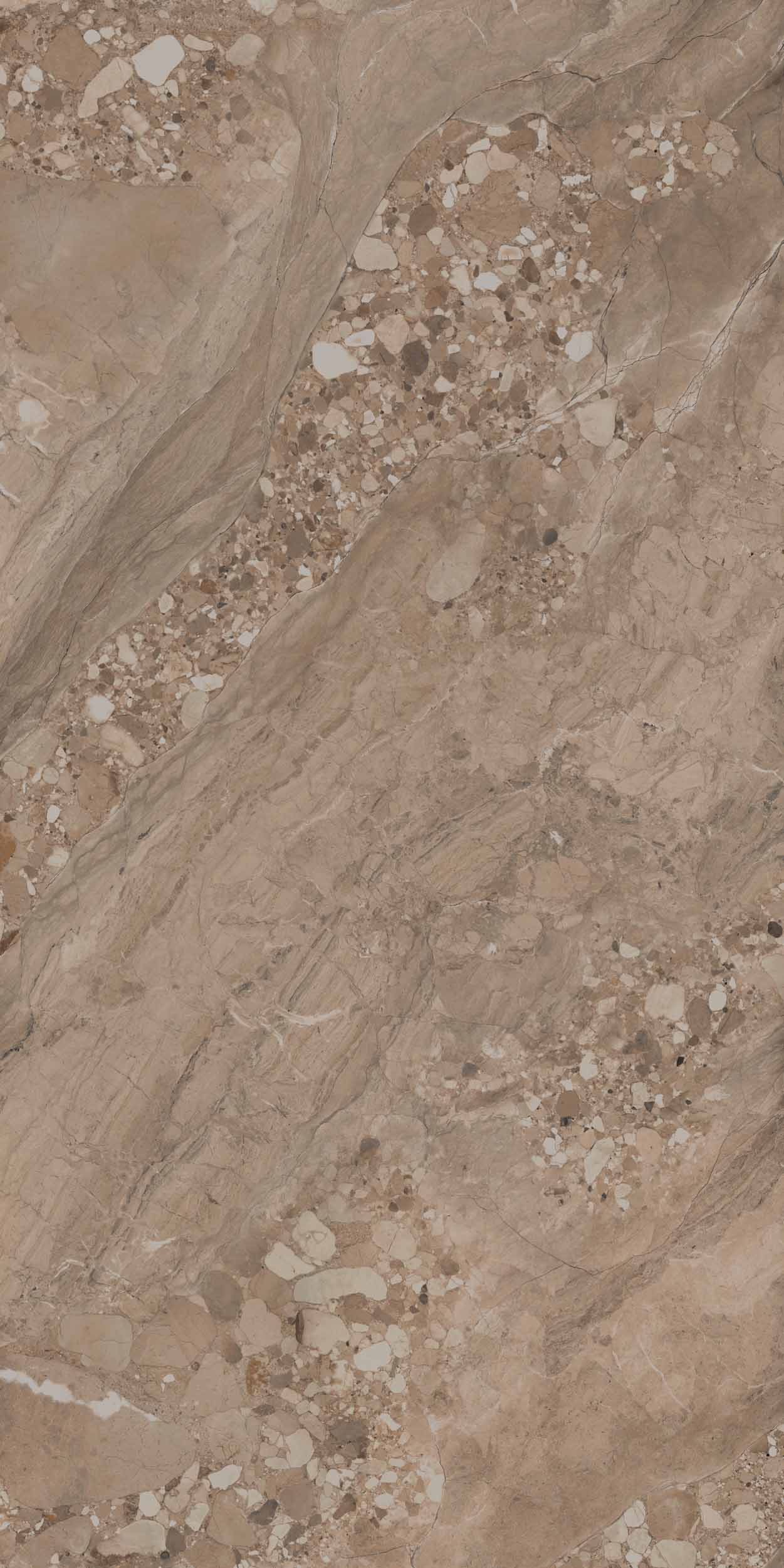 На пол Oceanmist OM03 Brown Неполированный Рект. 80х160х10 - фото 2