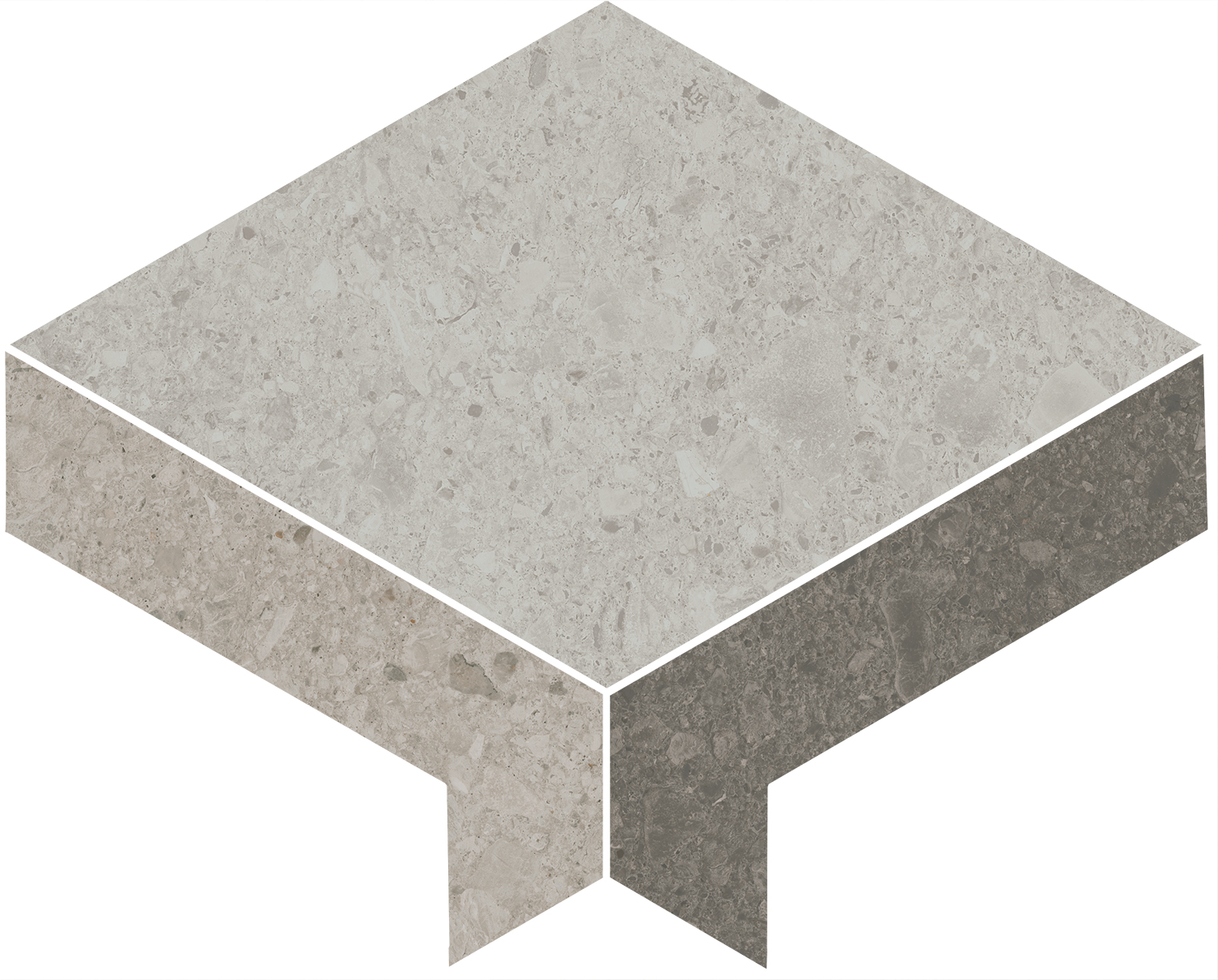 ID171 Декор Чеппо ди Гре 2 наборный матовый обрезной 30x24x0.9