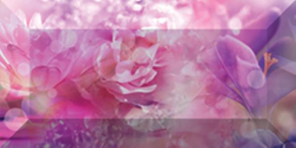 br1020D300-1 Бордюр Treasure Цветок рельефный 1