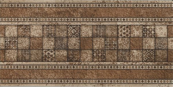 Подступенник Bremen Stellstufe mit Dekor Rotbraun