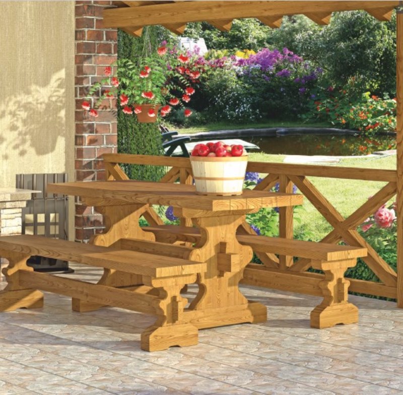 На пол Колезей Коричневый 293x293x8 - фото 6