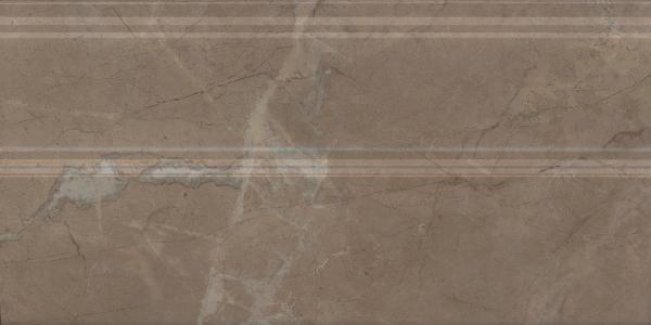 FMA032R Плинтус Серенада Бежевый Темный Глянцевый Обрезной 30x15 - фото 4