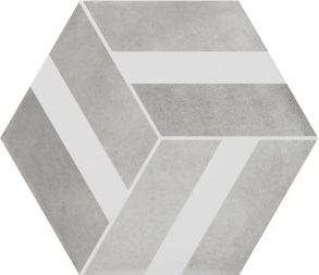 На пол Six Cementine Bari Grey 23x27 - фото 2