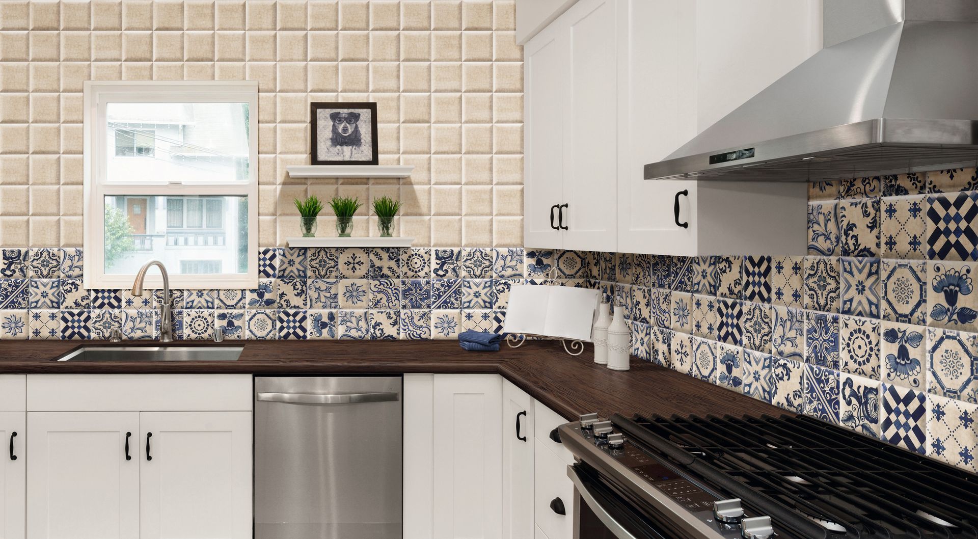 На пол Tavira Pav.Oporto Blanco 20x20 - фото 2