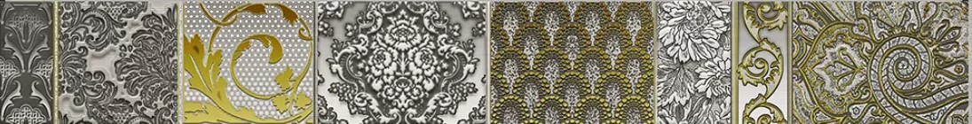 908277 Бордюр Diana Grigio