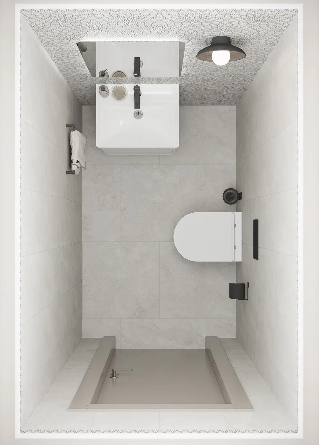 KMD2PTG006BR На стену Литос Чипсет бежевый светлый матовый обрезной 30x60x0.9 - фото 26