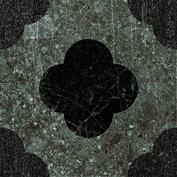 4101204 На пол Dandy Pin Green Black 18.6x18.6 - фото 6