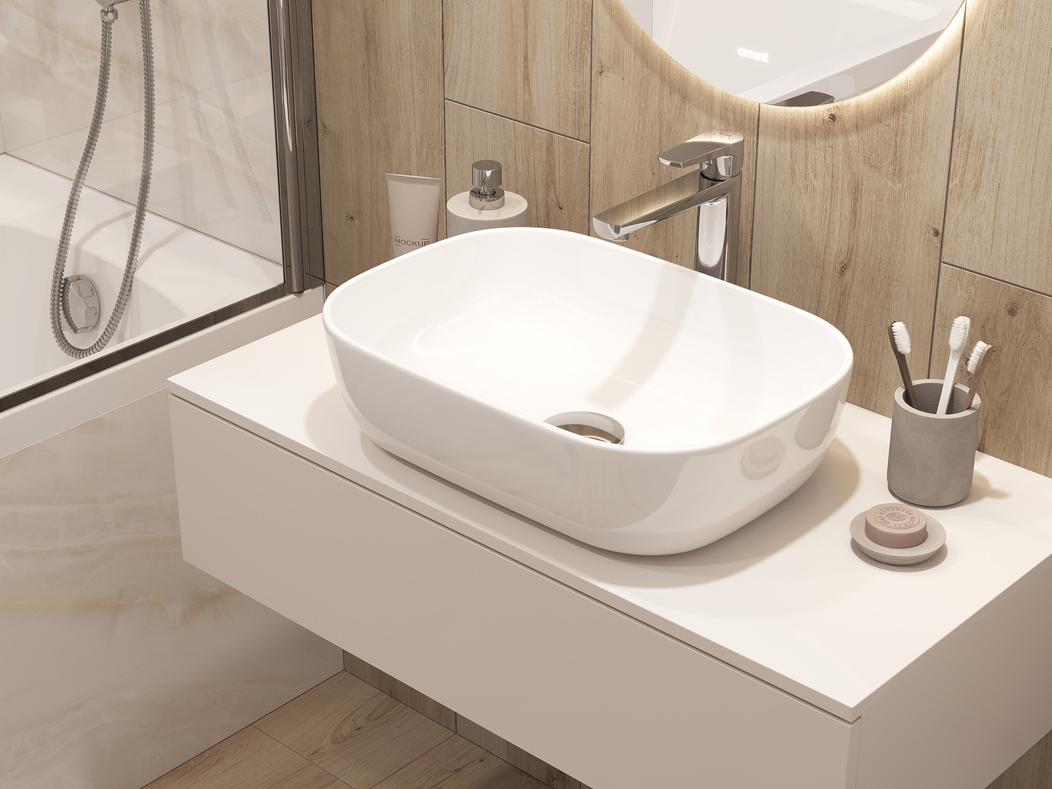 A17129 На пол Madeira Onyx Полированный бежевый ректификат 60x120 - фото 10