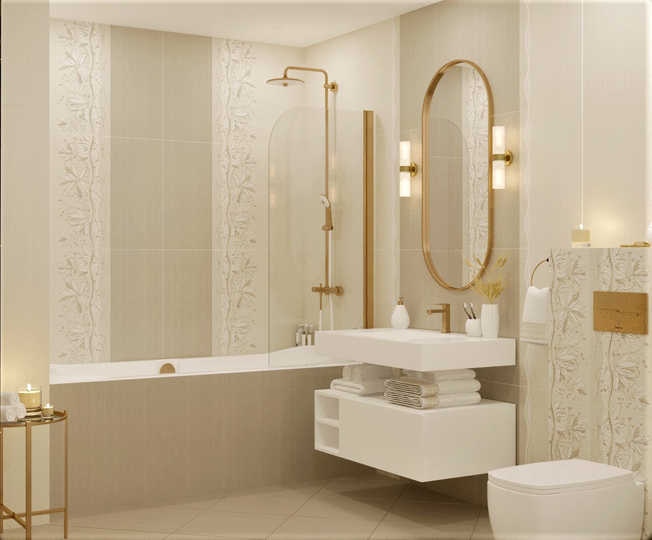 508791201 На стену Romanico Crema - фото 7