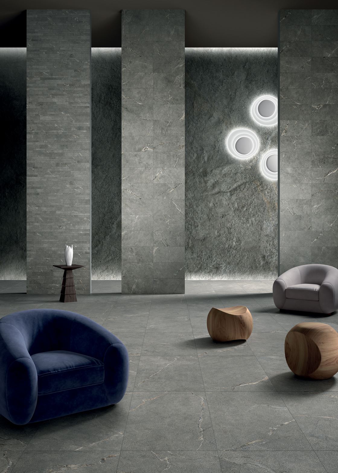 LS6AL50 На пол Anthology Slimtech 05 Dark Nat. RT 6mm 120x278 - фото 25