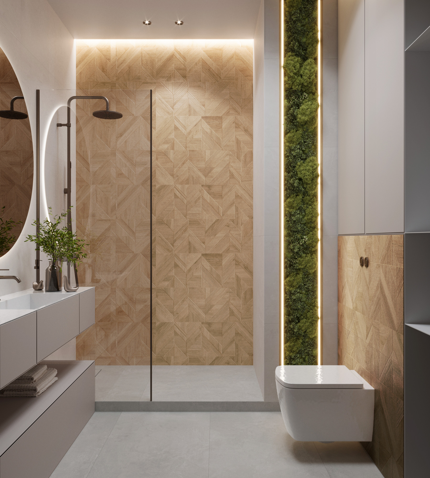 RT7011-P На стену Rockwood Beige Rustic Wood 60x120 - фото 13