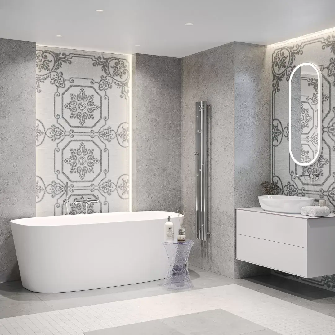 DD590520R На пол Про Лаймстоун АТ бежевый темный натуральный обрезной 119.5x238.5x0.9 - фото 32