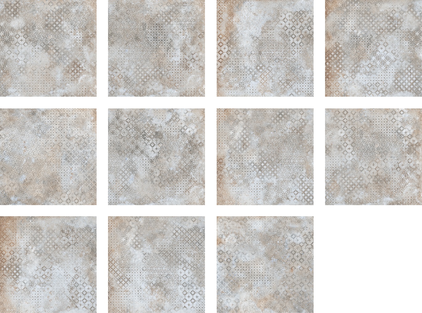 На пол Silk Atrium Grey Matt 60x60 - фото 2