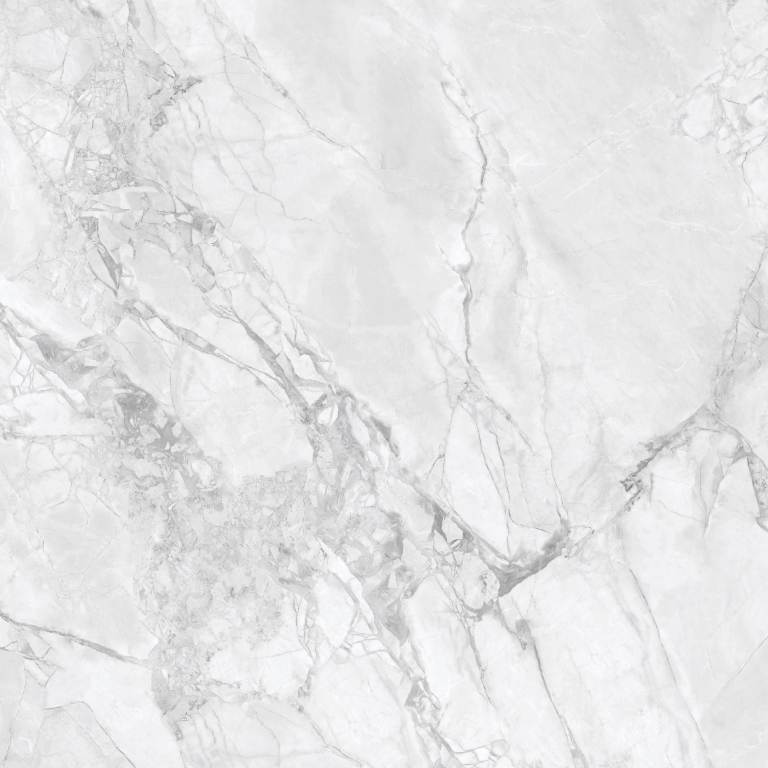 На пол Glossy Arabescato Grey 80x80 - фото 4