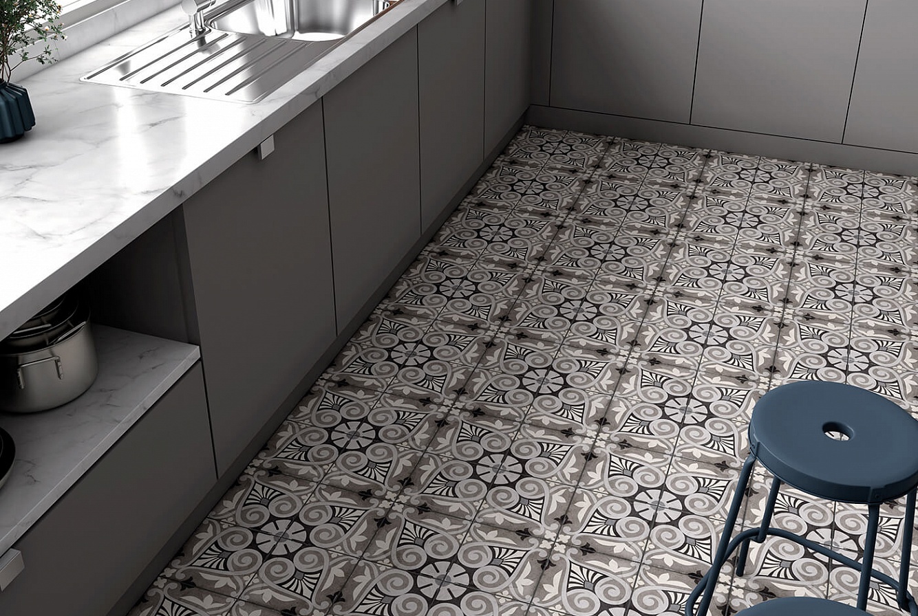 24394 На пол Art Nouveau Burgundy - фото 5