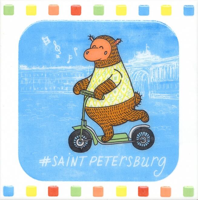 NT/A214/5009 Декор Большое путешествие Санкт Петербург