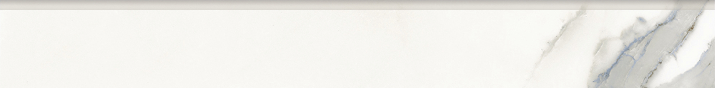 K-2002/LR/p01/76х600x10 Плинтус Iceberg White p01 7.6x60 Лаппатированный