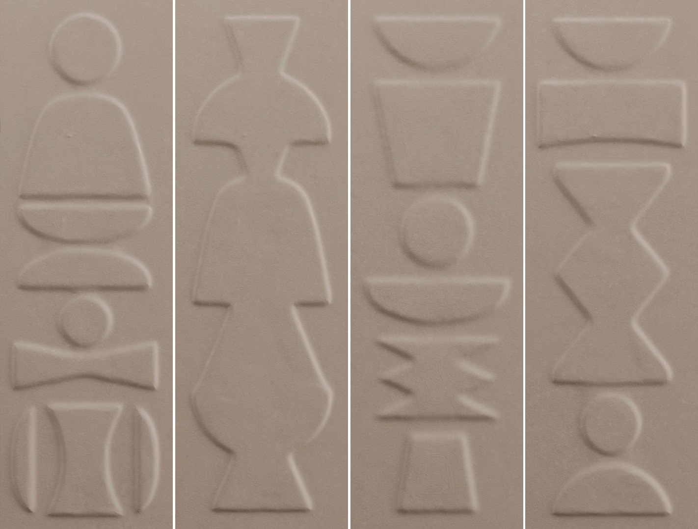 4101223 На стену Nok Totem Taupe 6.5x20