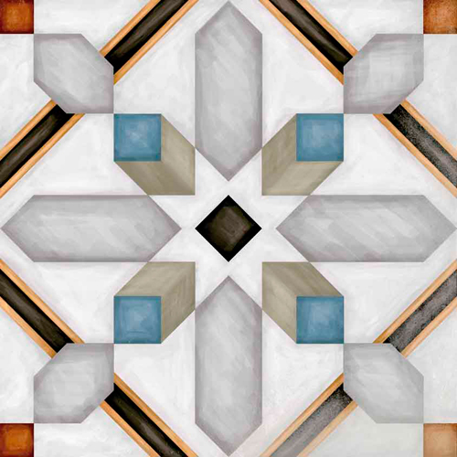 На пол Vodevil Demel Multicolor