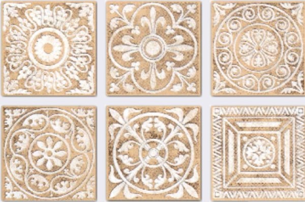 C1294/SG1550 Декоративная вставка Кедр/Сонет Песочный - фото 7